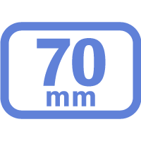 角丸長方形-70mm