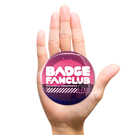 画像3: 缶バッジ | 76ｍｍ | 標準パーツ（ダブルフックピン） (3)